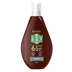 FAMILY COSMETICS Солнцезащитный спрей для легкого загара SPF 6 150.0