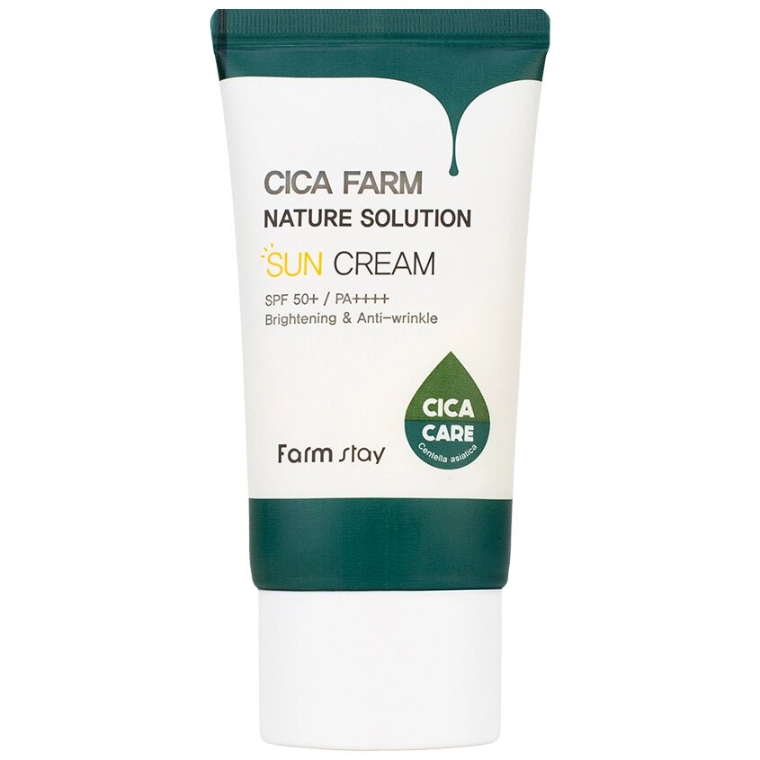 FARMSTAY Крем для лица солнцезащитный Cica Farm Nature Solution Eye Cream SPF50+ / PA++++ от компании Admi - фото 1
