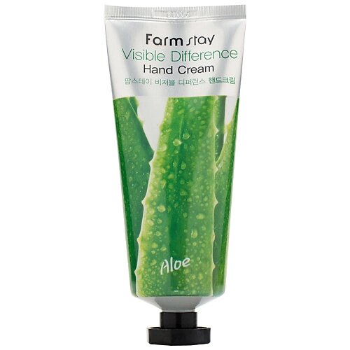 FARMSTAY Крем для рук с экстрактом алоэ Visible Difference Hand Cream Aloe от компании Admi - фото 1