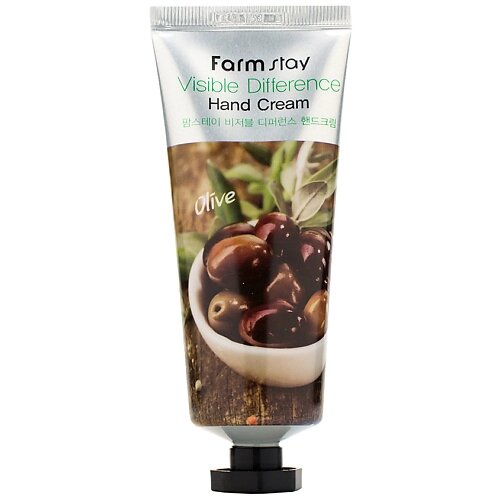 FARMSTAY Крем для рук с экстрактом оливы Visible Difference Hand Cream Olive от компании Admi - фото 1