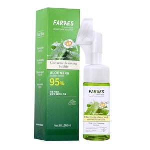 FARRES Пенка очищающая с экстрактом алоэ 160