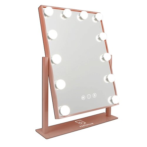 FENCHILIN Профессиональное настольное зеркало с подсветкой, 30х41 см от компании Admi - фото 1