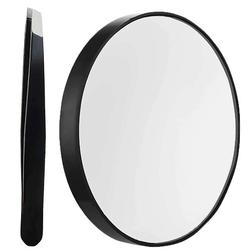 FENCHILIN Зеркало косметическое, на присосках, 10 кратное увеличение от компании Admi - фото 1