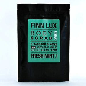 FINNLUX СКРАБ для тела "MINT-LIME+Sugar" с маслом мяты перечной и лаймом 250.0