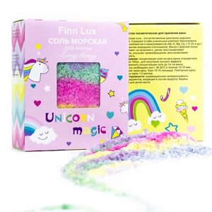 FINNLUX Соль для ванны морская ароматическая "UNICORN MAGIC" 1000.0