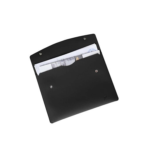 FLEXPOCKET Папка - конверт формата А4 на двух кнопках из экокожи от компании Admi - фото 1