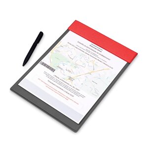 FLEXPOCKET Папка-планшет из экокожи для документов с зажимом магнитом