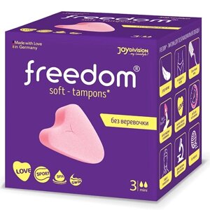 FREEDOM Тампоны женские гигиенические mini 3.0