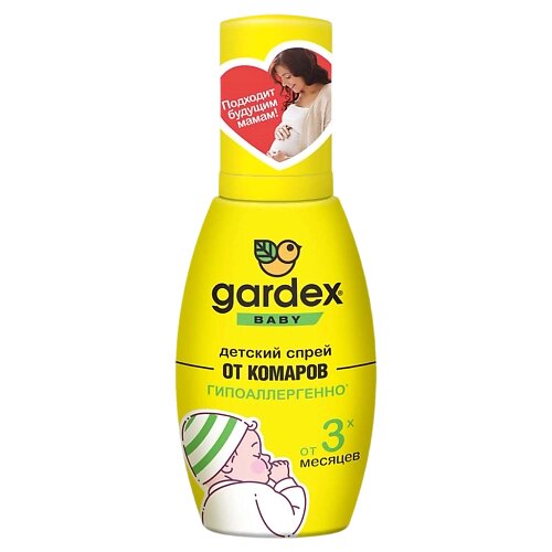 GARDEX Baby Детский спрей от комаров с  3-ёх месяцев 75.0 от компании Admi - фото 1