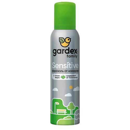 GARDEX Family Аэрозоль от комаров Sensitive 150.0 от компании Admi - фото 1