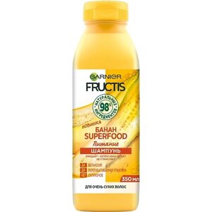 GARNIER Шампунь для очень сухих волос "Банан Superfood Питание" Fructis