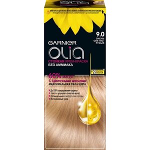 GARNIER Стойкая крем-краска для волос "Olia" с цветочными маслами, без аммиака