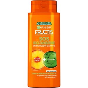 GARNIER Укрепляющий шампунь для поврежденных волос "SOS Восстановление" Fructis