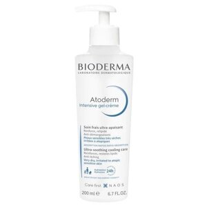 Гель-крем для детей и взрослых Intensive Atoderm Bioderma/Биодерма фл. помпа 200мл