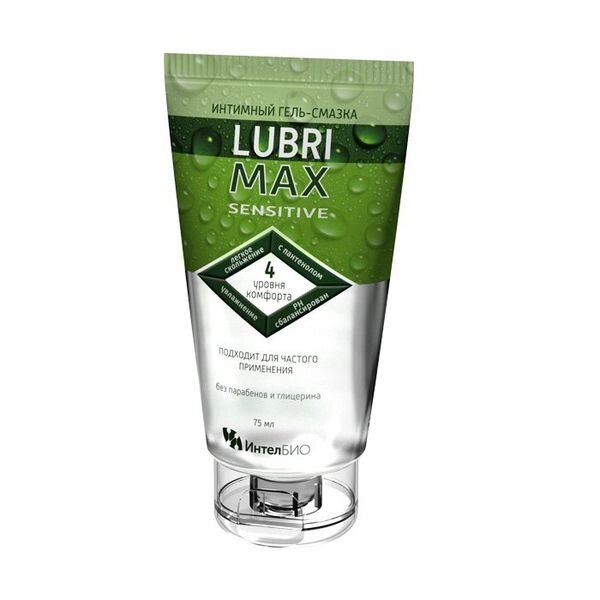 Гель-смазка интимный Sensitive Lubrimax/Лубримакс туба 75мл от компании Admi - фото 1