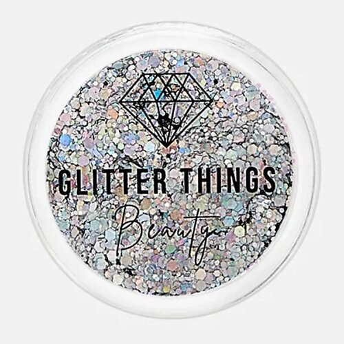 GLITTER THINGS Гель блестки для лица и тела "Голографический Танец"