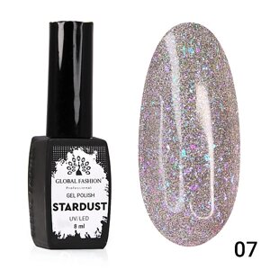 Global fashion гель лак stardust 01