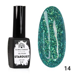 Global fashion гель лак stardust 01