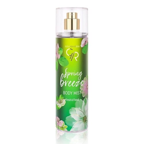 Golden ROSE спрей для тела spring breeze BODY MIST fresh&floral 200.0