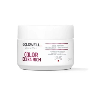 GOLDWELL Маска для окрашенных волос питательная Dualsenses Color Extra Rich 60 Sec Treatment
