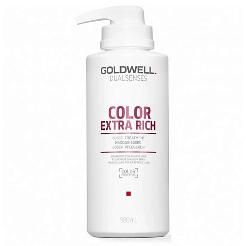 GOLDWELL Маска для окрашенных волос питательная Dualsenses Color Extra Rich 60 Sec Treatment