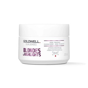 GOLDWELL Маска для осветленных и мелированных волос Dualsenses Blondes & Highlights 60 Sec Treatment