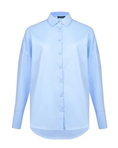 Голубая офисная рубашка Dan Maralex