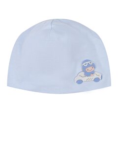 Голубая шапка с аппликацией Story Loris