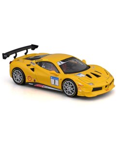 Гоночная машинка Bburago die-cast Ferrari 488 Challenge 2017 1:43