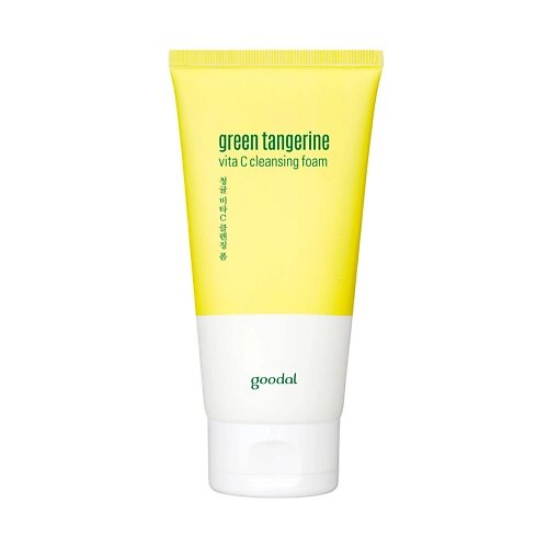 GOODAL Пенка для лица очищающая с витамином С Green Tangerine Vita C Cleansing Foam от компании Admi - фото 1