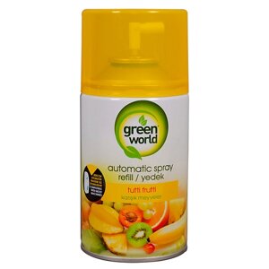 GREEN WORLD Освежитель воздуха (сменный баллон) Tutti Frutti 250