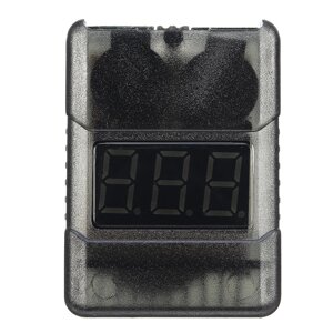 GTPower 1 ~ 8S Батарея Измеритель напряжения Тестер низкого напряжения Аварийный зуммер