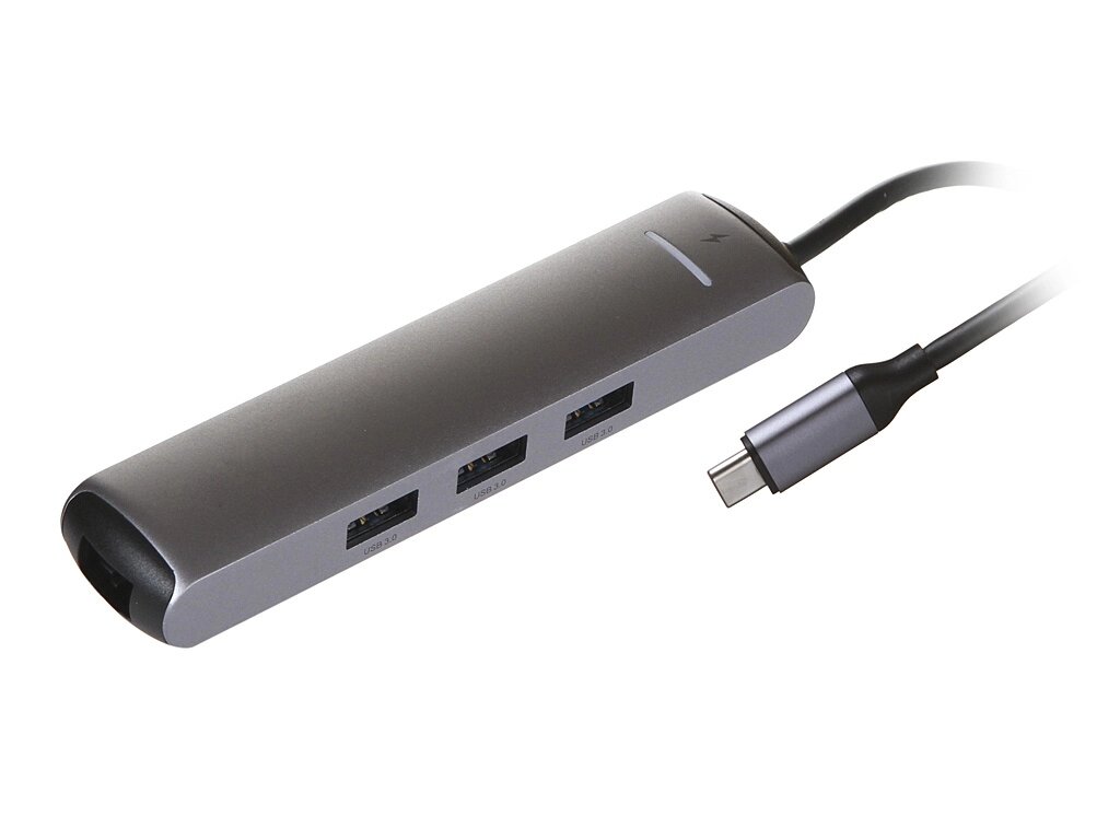 Хаб USB Baseus Grey CAHUB-J0G от компании Admi - фото 1