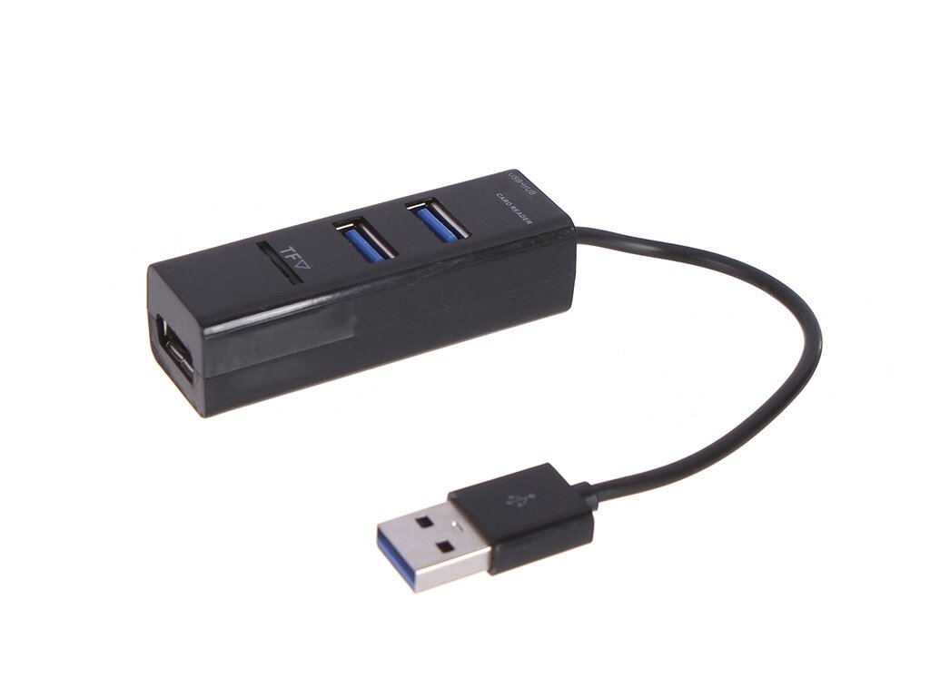 Хаб USB Palmexx 4в1 USB - 3xUSB 2.0+TF Black PX/HUB-3USB2.0-TF-BLK от компании Admi - фото 1