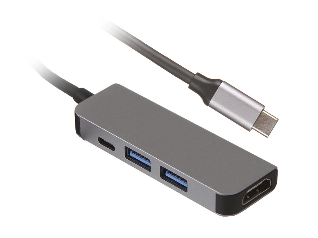Хаб USB Palmexx 4в1 USB-C - HDMI+2xUSB 3.0+USB-C PX/HUB-006 от компании Admi - фото 1