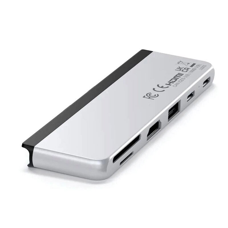 Хаб USB Satechi Dual USB-C Hub For Surface Pro 9 Silver ST-HSP9P от компании Admi - фото 1