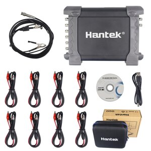 Hantek 1008C 8-канальный программируемый генератор для автомобилей Осциллограф Цифровой мультимедийный компьютерный нако