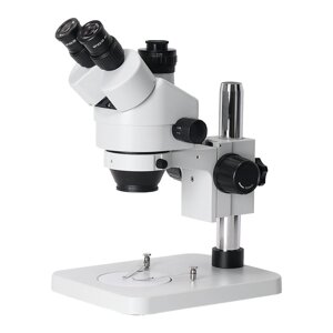 HAYEAR 7045 Simul-Focal тринокулярный стереомикроскоп 3,5-50X стерео цифровой промышленный микроскоп видео камера для ре