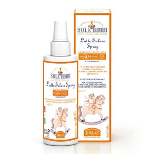 HELAN Детское молочко-спрей для защиты от солнца c фактором защиты SPF 50+ Sole Bimbi 100.0