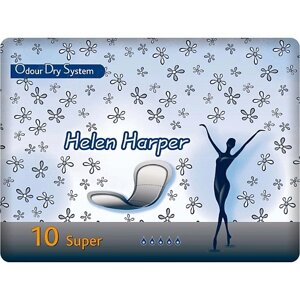 HELEN HARPER Послеродовые и урологические прокладки Odour Dry System Super, Large 10 10.0