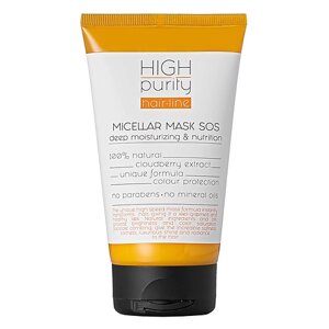 HIGH PURITY Мицеллярная SOS маска для волос Глубокое увлажнение и питание Hair Line Micellar Mask SOS