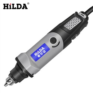 HILDA 14/139/176PCS 28000RPM 400W Электрический Дрель Мини-гравер Роторный Инструмент Mini Дрель 6-позиционный Роторный