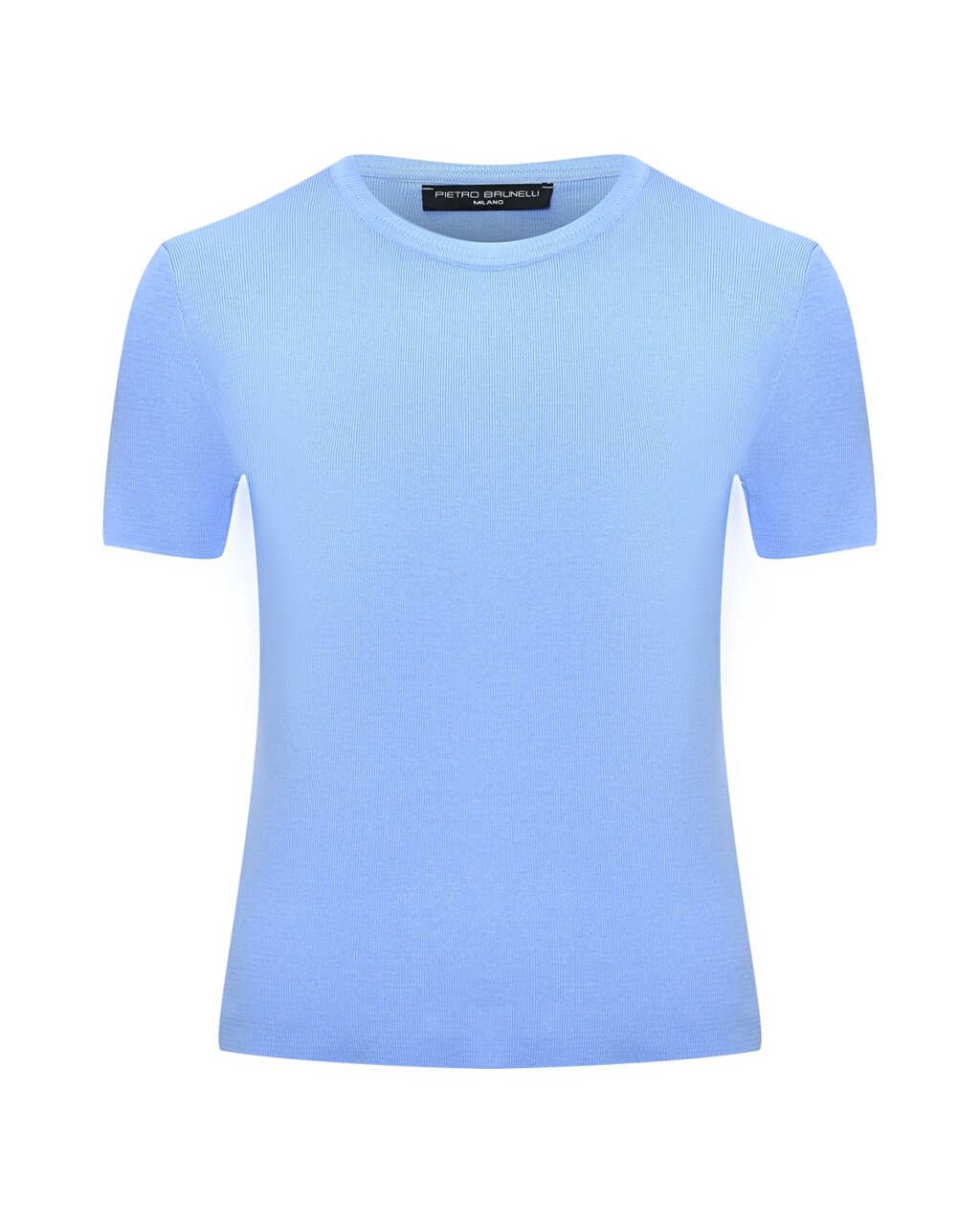 Хлопковая футболка, голубая Pietro Brunelli от компании Admi - фото 1