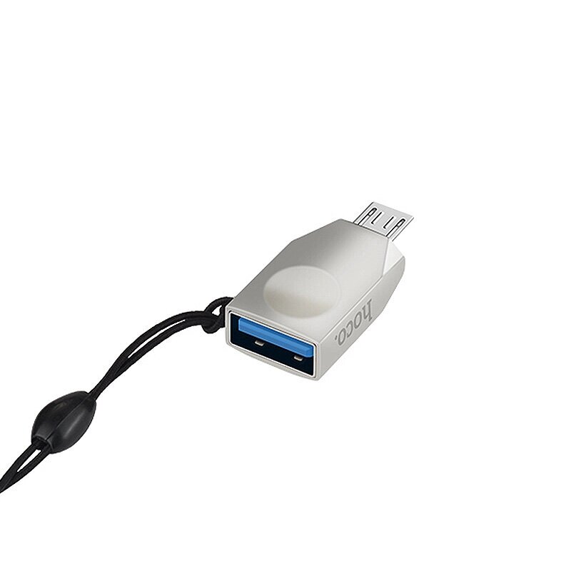 HOCO UA10 Преобразователь микро-USB в USB Адаптер USB3.0 OTG для телефона, планшета Клавиатура Мышь Принтер Геймпад от компании Admi - фото 1