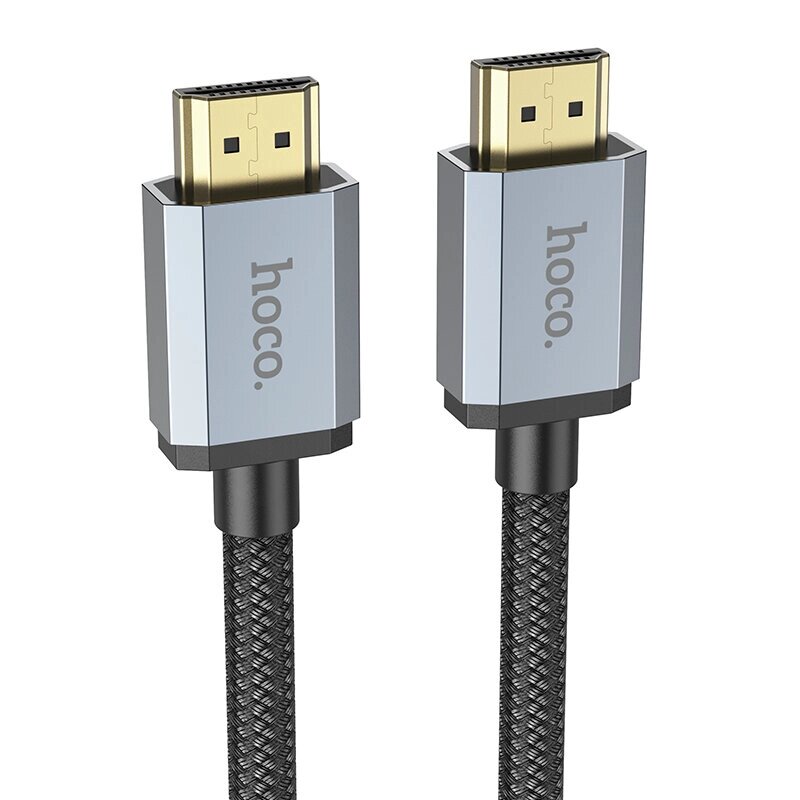 HOCO US03 HDMI-совместимый кабель «папа-папа» 4K, 60 Гц, кабель HDTV 2.0 1M, длинный для портативного ПК Монитор, телеви от компании Admi - фото 1