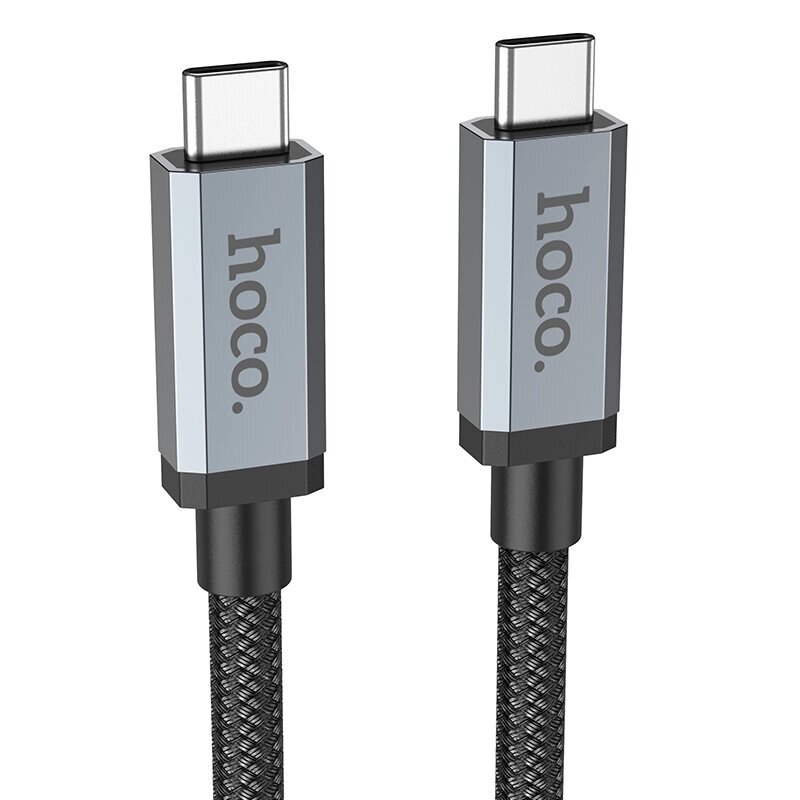 HOCO US06 100 Вт USB-C к Type-C Кабель USB3.2 20 Гбит/с Высокоскоростная передача данных 4K 60 Гц Передача видео 1M Длин от компании Admi - фото 1