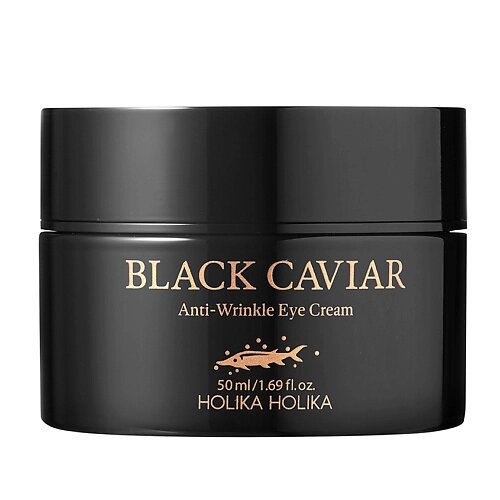 HOLIKA HOLIKA Крем для области вокруг глаз с черной икрой Black Caviar Anti-Wrinkle Eye Cream от компании Admi - фото 1