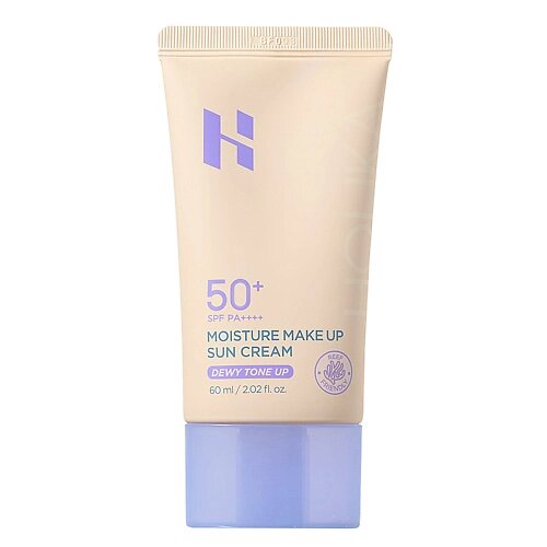 HOLIKA HOLIKA Солнцезащитный крем с тонирующим эффектом для лица Moisture Make Up Sun Cream Dewy Tone Up SPF 50+ PA++++ от компании Admi - фото 1