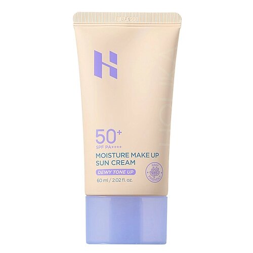 HOLIKA HOLIKA Солнцезащитный крем с тонирующим эффектом для лица Moisture Make Up Sun Cream Dewy Tone Up SPF 50+ PA