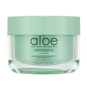 HOLIKA HOLIKA Увлажняющий крем для лица Aloe Soothing Essence 80% Moisturizing Cream 100ml